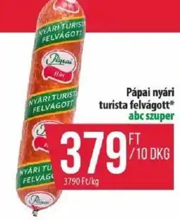 Coop Pápai nyári turista felvágott ajánlat