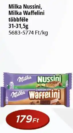 Real Milka nussini waffelini ajánlat