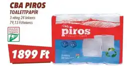 CBA Cba piros toalettpapír ajánlat