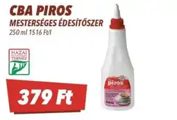 CBA Cba piros mesterséges édesítőszer ajánlat