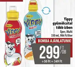 Coop Yippy gyümölcsital ajánlat