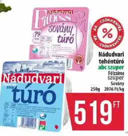 Coop Nádudvari túró ajánlat