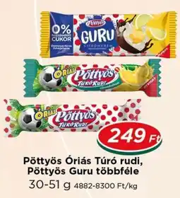 Real Pöttys Öriás Túró rudi ajánlat