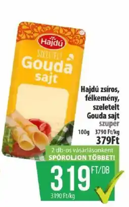 Coop Hajdú gouda sajt ajánlat