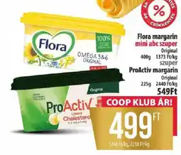 Coop Flora margarin ajánlat