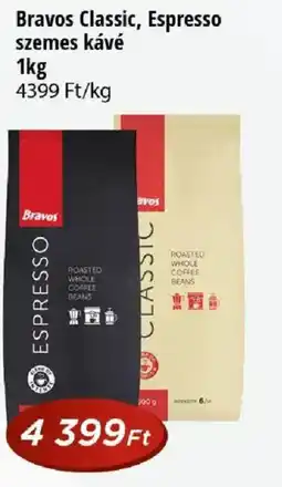 Real Bravos espresso szemes kávé ajánlat