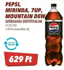 CBA Pepsi mirinda,7Up,mountain dew ajánlat