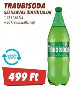 CBA Traubisoda szénsavas üdítőitalok ajánlat