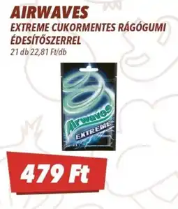 CBA Airwaves extreme cukormentes rágógumi ajánlat