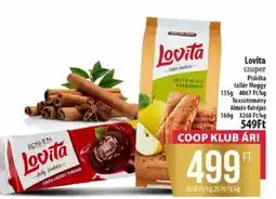 Coop Lovita cake cookies ajánlat