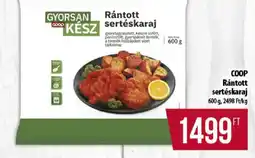 Coop Coop rántott sertéskaraj ajánlat