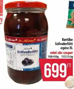 Coop Kertike szilvabefőtt ajánlat