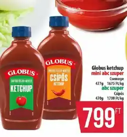 Coop Globus ketchup ajánlat