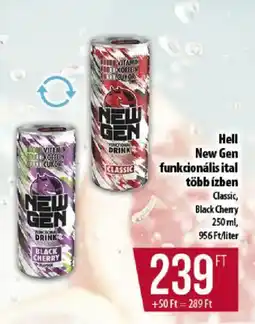 Coop Hell new gen funkcionális ital ajánlat