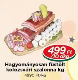 Real Hagyományosan füstölt kolozsvári szalonna ajánlat