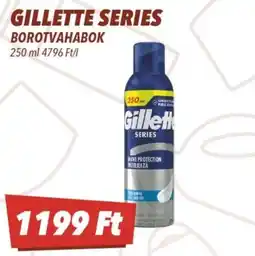 CBA Gillette series borotvahabok ajánlat