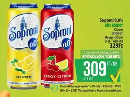 Coop Soproni 0,0% ajánlat
