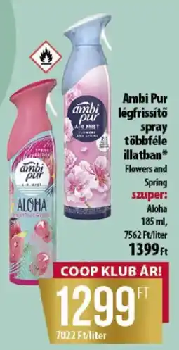 Coop Ambi Pur légréfrissítő spray ajánlat