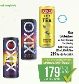 Coop Xixo ice tea ajánlat