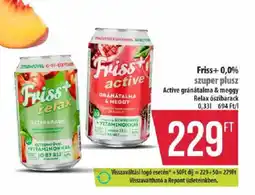 Coop Friss+ active ajánlat