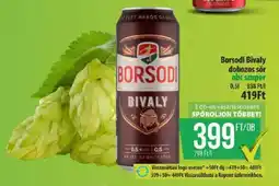 Coop Borsodi bivaly ajánlat