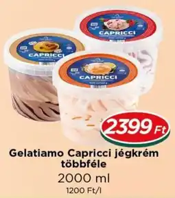 Real Gelatiamo Capricci jégkrém ajánlat