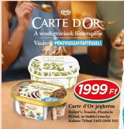 Real Carte d'Or jégkrém ajánlat