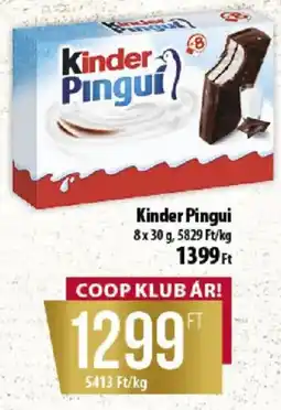 Coop Kinder Pinguí ajánlat