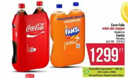 Coop Coca-Cola mini abc szuper ajánlat