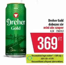Coop Dreher Gold ajánlat