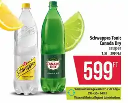 Coop Schweppes tonic canada dry ajánlat