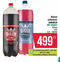 Coop Queen szénsavas üdítőital ajánlat