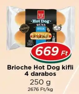 Real Tf brioche hot dog kifli ajánlat