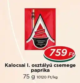 Real Kalocsai l. osztályú csemege paprika ajánlat
