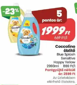 Coop Coccolino öblítő ajánlat