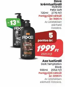 Coop axe tusfürdő ajánlat