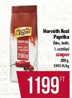 Coop Horváth Rozi paprika ajánlat