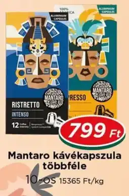 Real Mantaro kávékapszula ajánlat