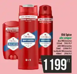 Coop Old Spice whitewater ajánlat