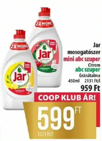Jar mosogatószer