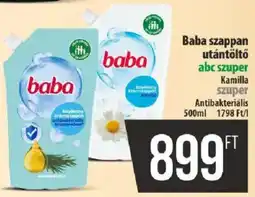 Coop Baba szappan utántöltő ajánlat