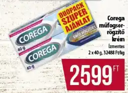 Coop Corega műfogsor-rögzítő krém ajánlat