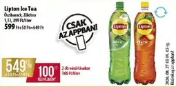 Coop Lipton ice tea ajánlat
