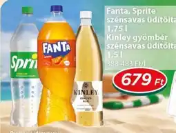Real Fanta, Sprite, Kinley ajánlat