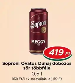 Real Soproni óvatos duhaj ajánlat