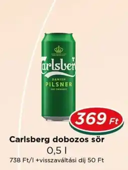 Real Carlsberg dobozos sör ajánlat