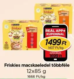 Real Friskies macskaeledel ajánlat