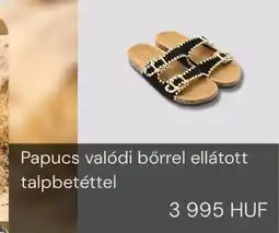 Sinsay Papucs valodi borrel ellatott talpbetettel ajánlat