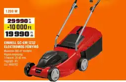 OBI Einhell elektromos fűnyíró ajánlat