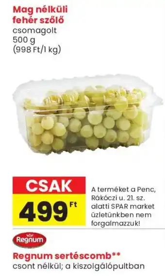 Regnum sertéscomb